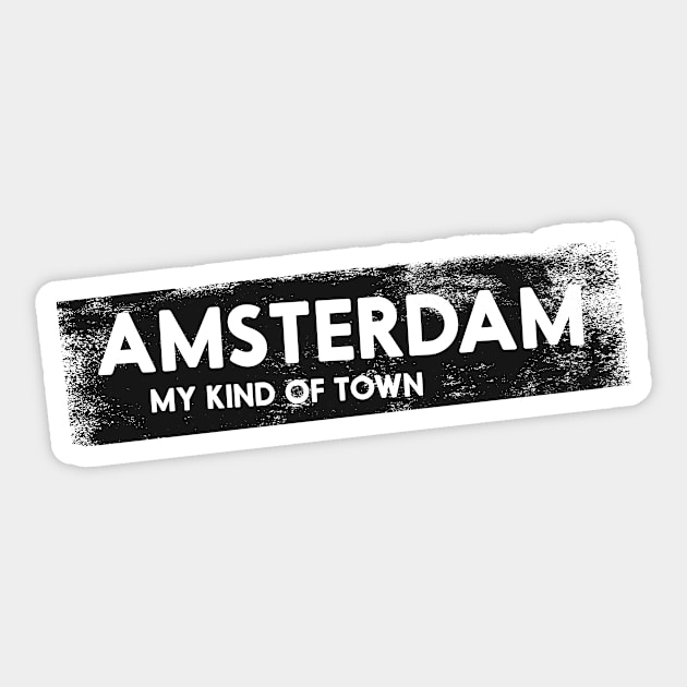 AMSTERDAM MY KIND OF TOWN Sticker by TONYSTUFF